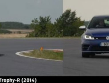 Renault Mégane 275 Trophy-R vs Volkswagen Golf R: Δοκιμάζοντας δύο από τα πιο ικανά GTI στην πίστα (βίντεο)